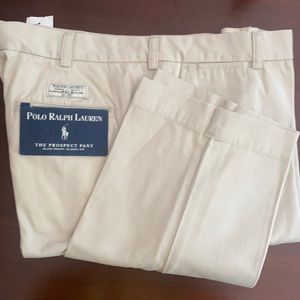 Ralph Lauren Chino flat front pants